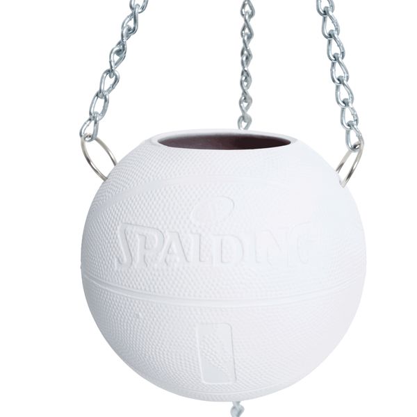 Ceramic Hanging Spalding Basketball Planter