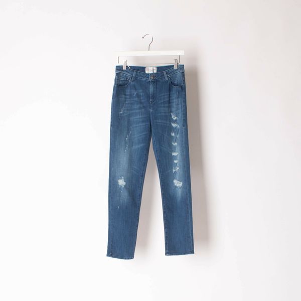 The Seafarer Distressed Skinny Jeans