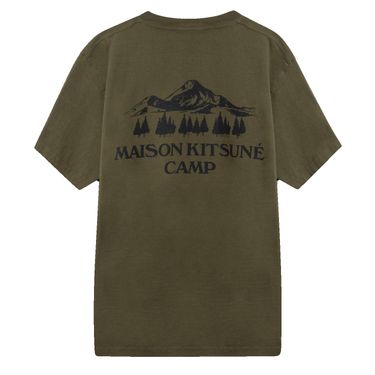 US MK Camp Short-Sleeved Tee-Shirt - Dark Khaki