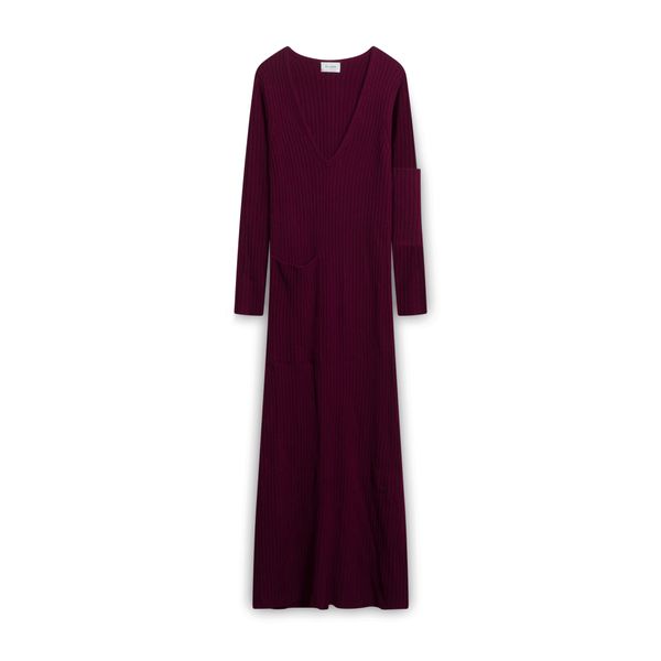 St. John Knit Dress - Maroon