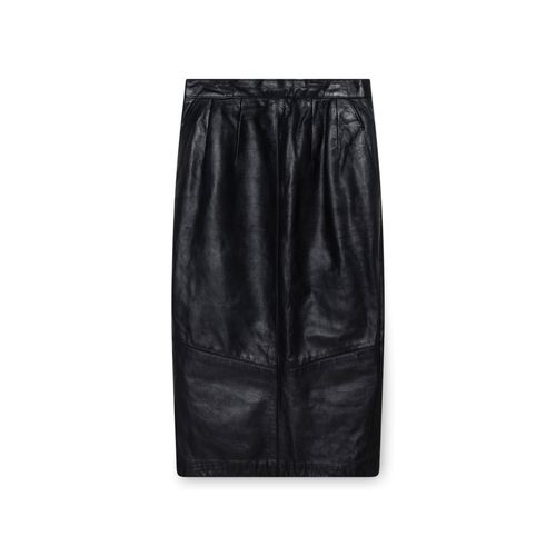 Vintage Pelle Cuir Leather Skirt