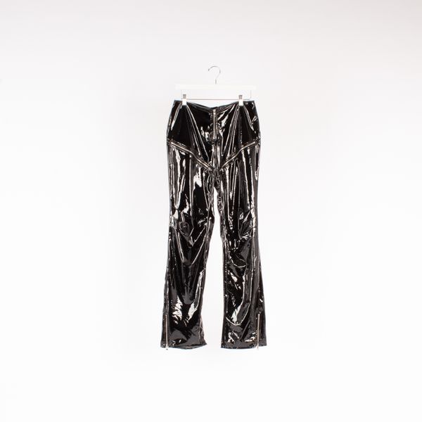 I.AM.GIA Isla Patent Zip-Front Pant