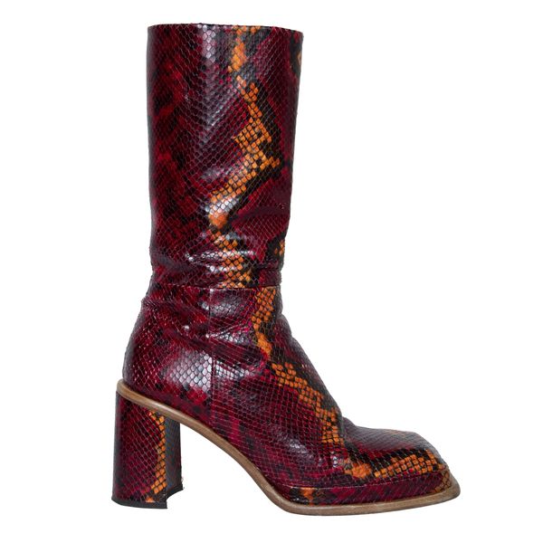Miista Abril Red Boots