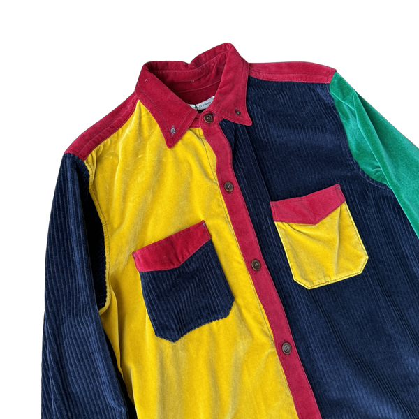 Wales Bonner FW21 Patchwork Notting Hill Overshirt