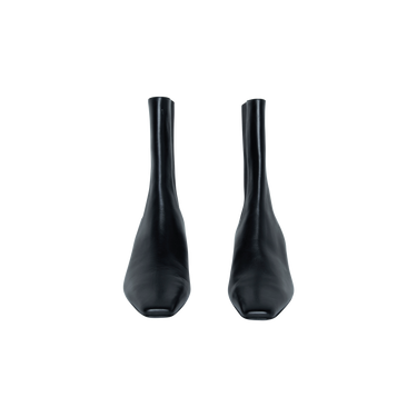 Toteme Black 'The Mid Heel' Boot