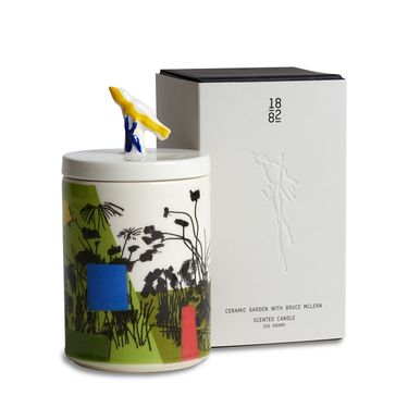 Ceramic Garden Candle with Bruce McLean
