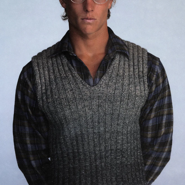 Gradient Knit Vest