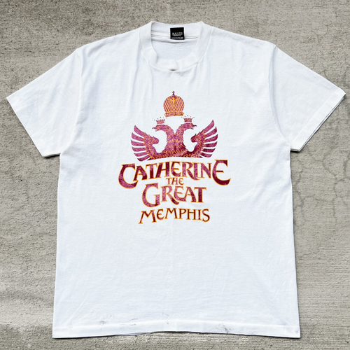1990s Catherine The Great Single Stitch Tee