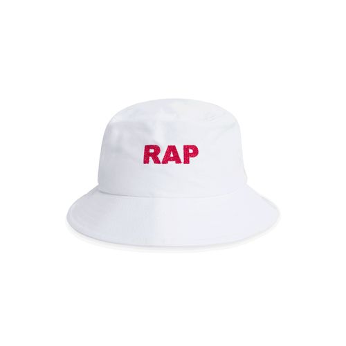 "Rap" White Painter Bucket Hat