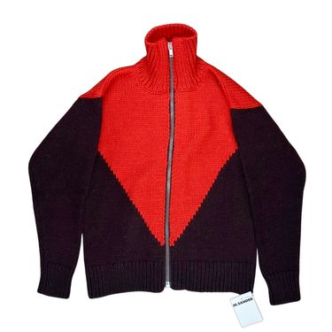 Jil Sander FW22 Wool Zip Up Sweater