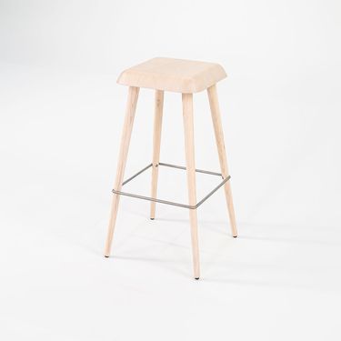 Alto Daddy Longlegs Bar Stool in Bleached Ash by Martin Solem for Cappellini, 2022