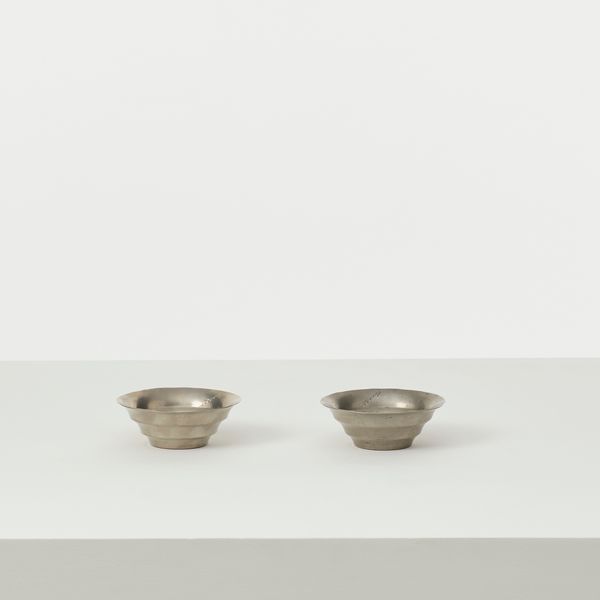 Pair of Swedish Grace Pewter Bowls, Sweden, 1930s