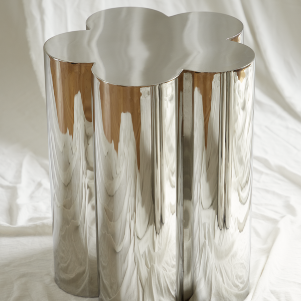 Barvinok Side Table Silver
