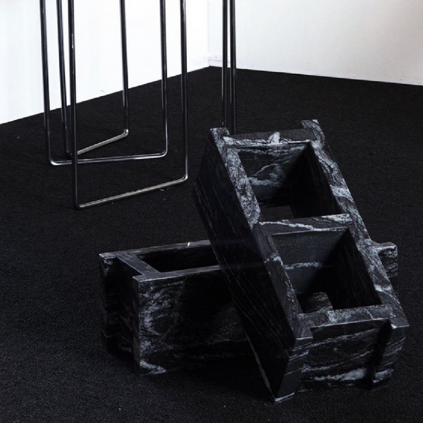 Cinder Block Sculpture