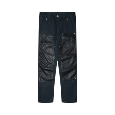 Chrome Hearts Leather Double Knee Nylon Carpenter Pants