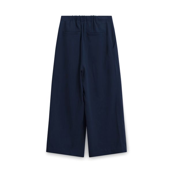 Elizabeth and James Wide-leg Trousers - Navy 