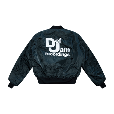 Vintage Def Jam Embroidered Alpha Industries Bomber Jacket T-Shirt