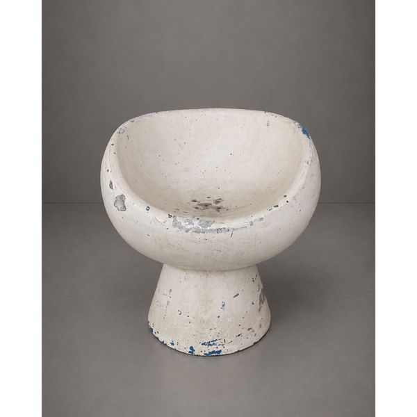 WILLY GUHL POD CHAIRS W WHITE PATINA