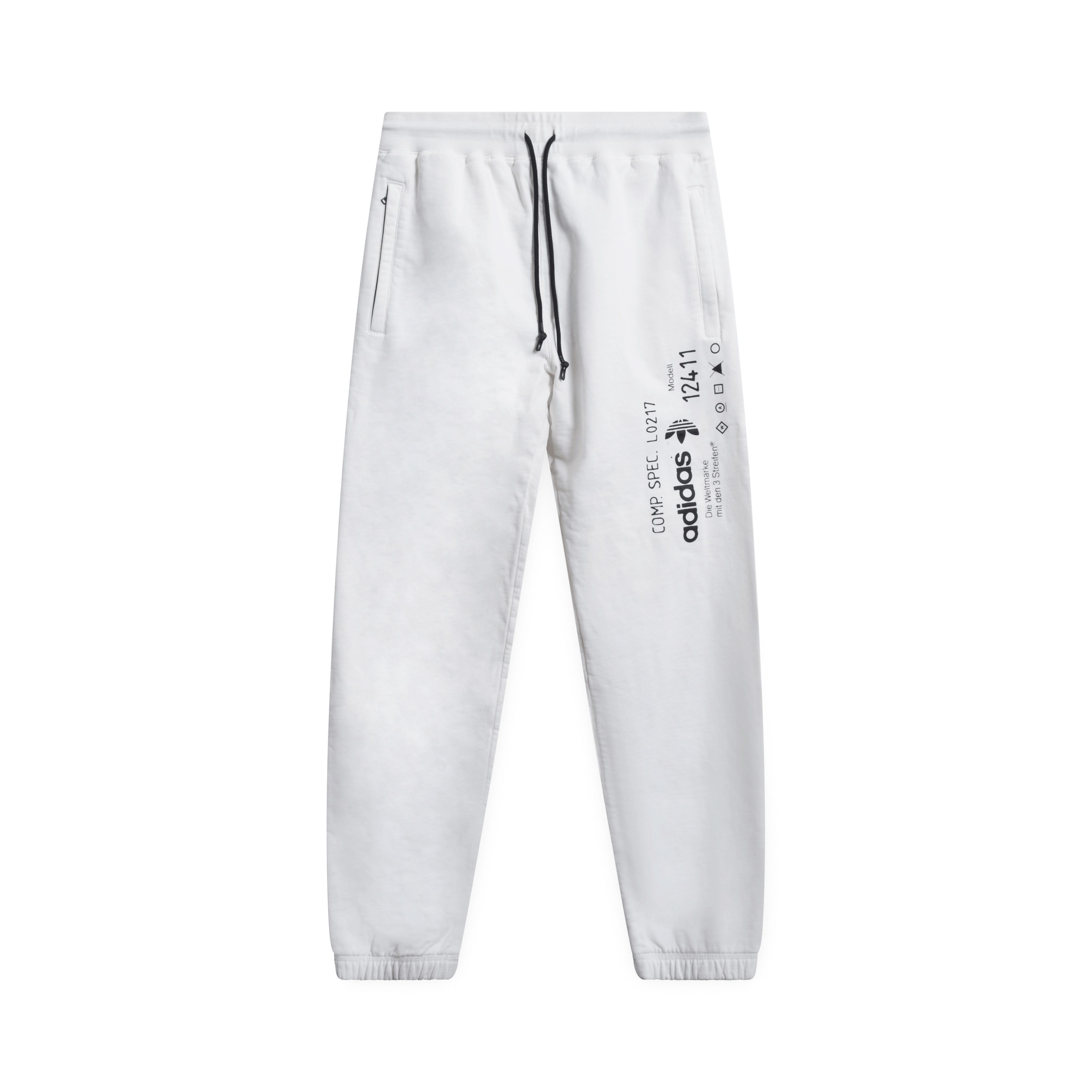 Adidas x Alexander outlet Wang White Printed Sweat Pants H33-11