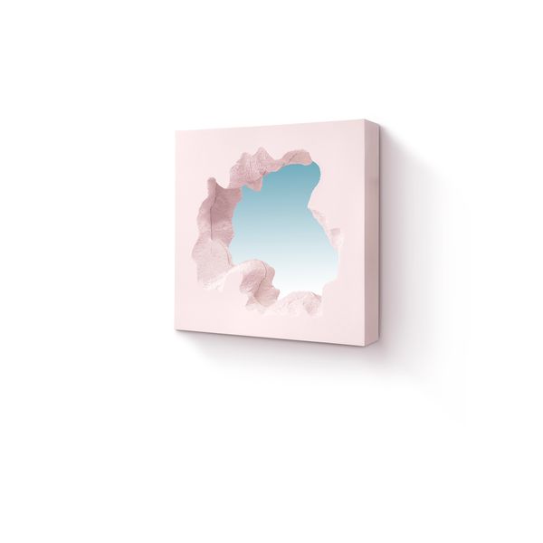 Broken Square Mirror Pink by Snarkitecture, 2021