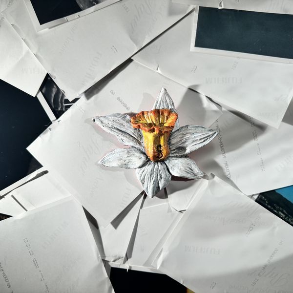 Narcissus Jonquilla (I am I am I) Breastpin