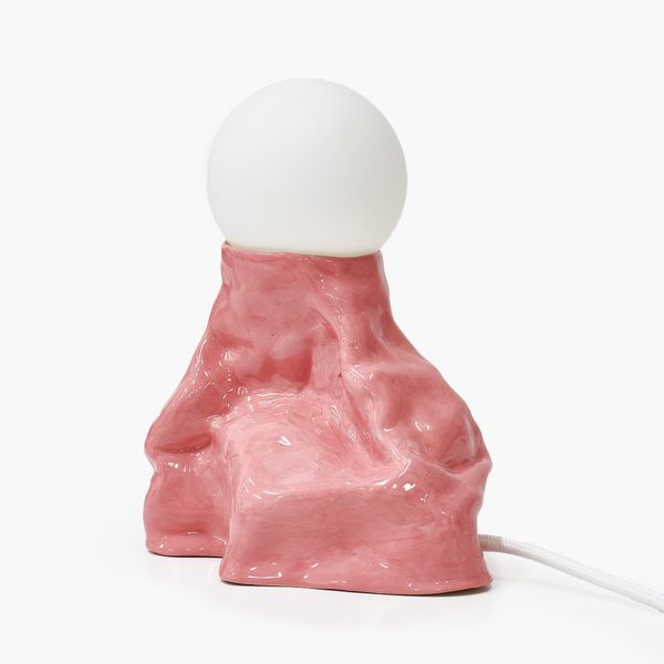 Pink Mountain Lamp 