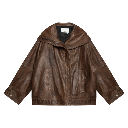 Remain Oversized Leather Jacket