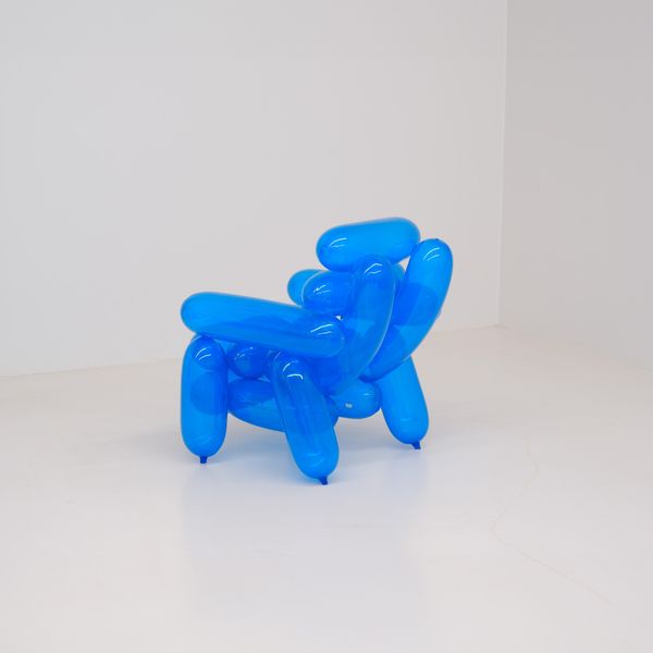Lounge Chair 01 - Transparent Blue by Seungjin Yang