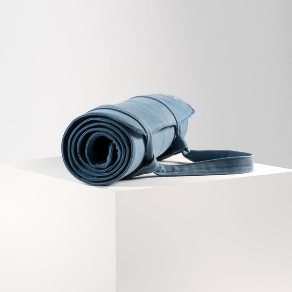 Denim Yoga Mat by Harry Nuriev, 2022