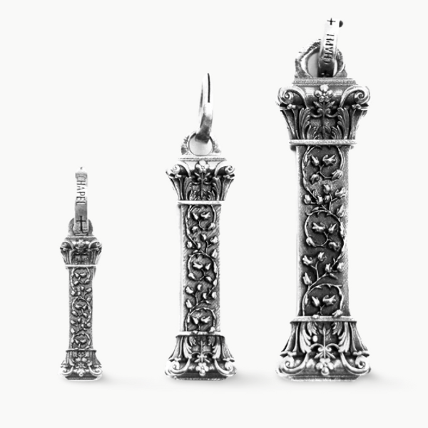 Floral Column Pendant