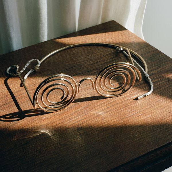 Schiaparelli Spiral Wire Glasses