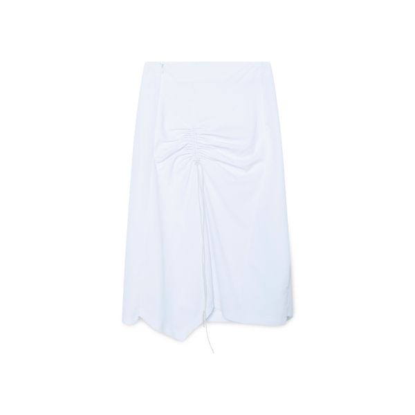 White Pocket Skirt