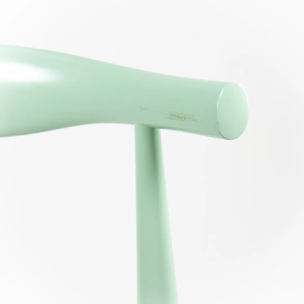 Mint Green Elbow Dining Chair by Hans Wegner for Carl Hansen, 2021