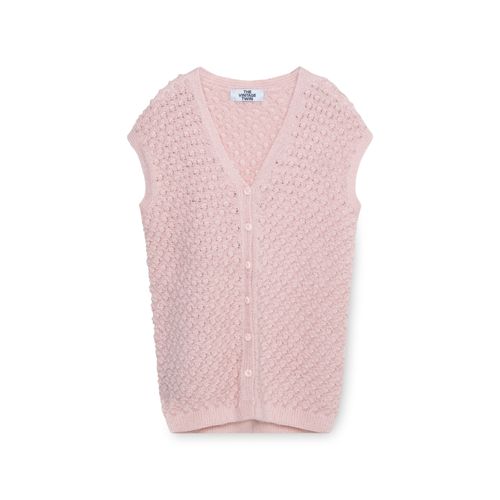 The Vintage Twin Pink Sweater Vest