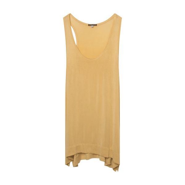 Ann Demeulemeester Yellow Tank Top