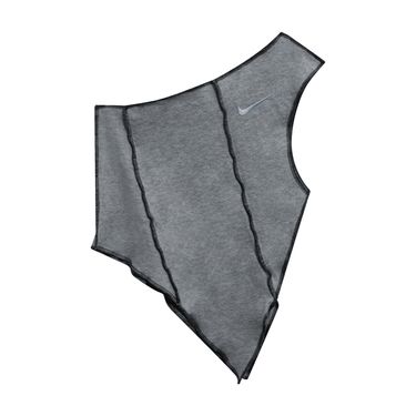 JJVintage Reworked One Shoulder Nike Top  in Grey