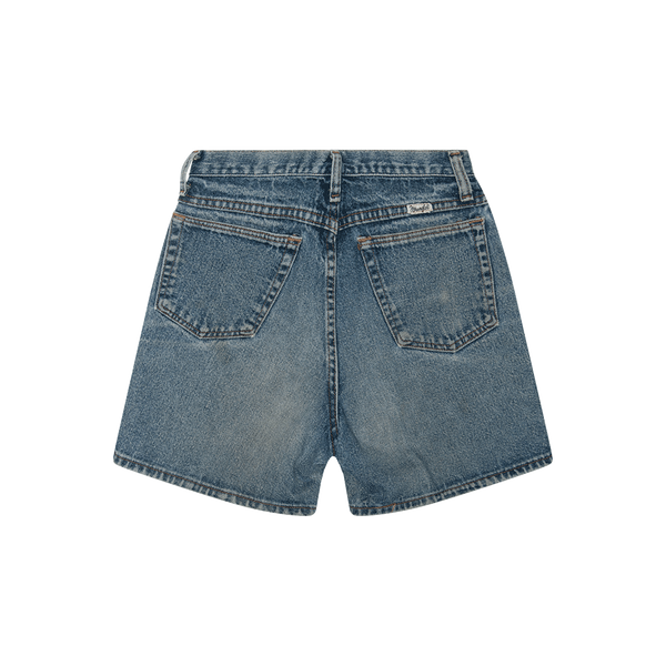 Wrangler Blue High Waisted Shorts