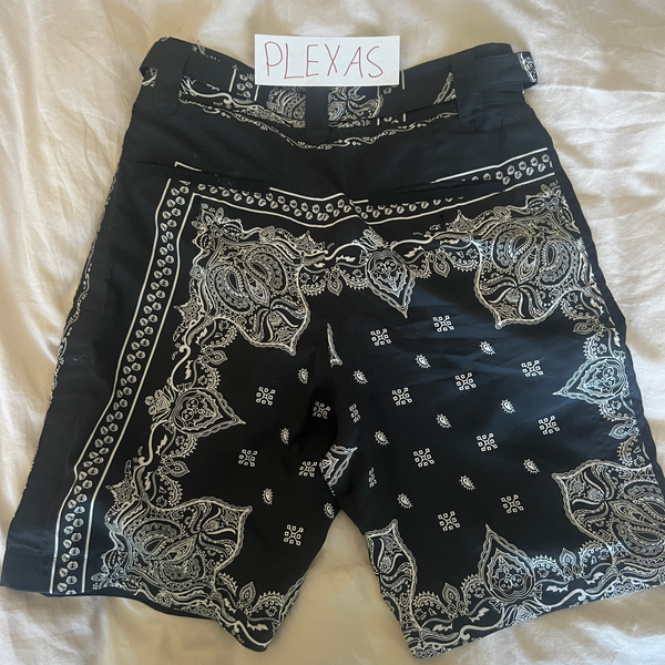 Sacai Bandana Print Shorts