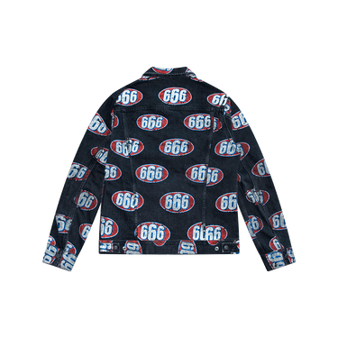 Supreme Black 666 Jacket