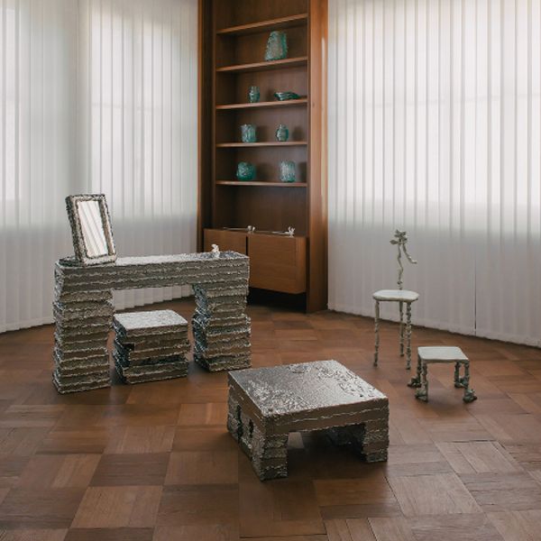 Silver Stool
