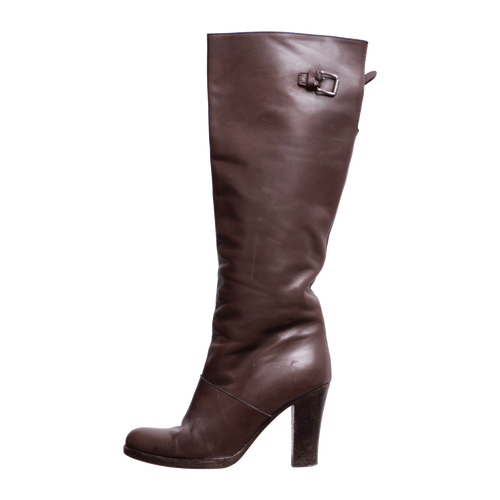 Marni Leather Knee High Boots