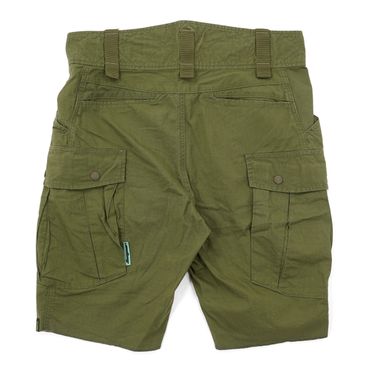 Rubber Bape Tag Army Cargo Shorts olive