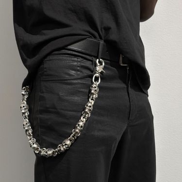 Chrome Hearts Foti Skull Wallet Chain