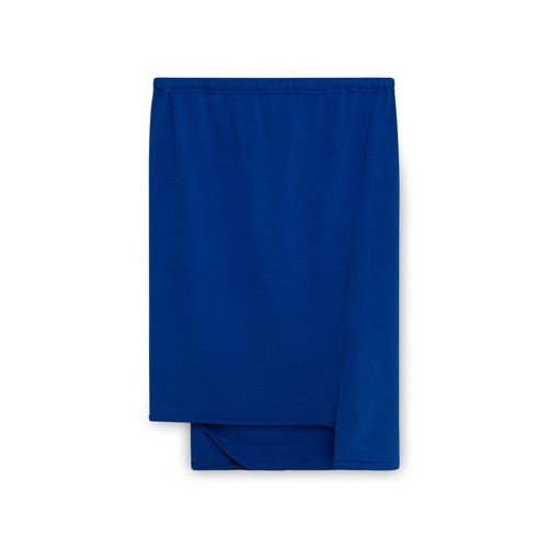 Comme Des Garcons Asymmetrical Blue Mini Skirt