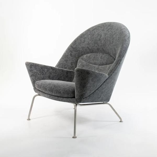 Dark Grey Oculus Lounge Chair by Hans Wegner for Carl Hansen, 2018