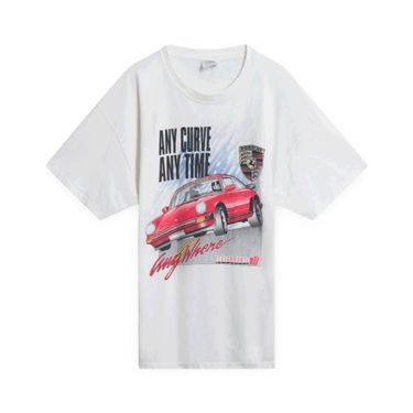 90s Porsche "Anywhere" T-Shirt (White)