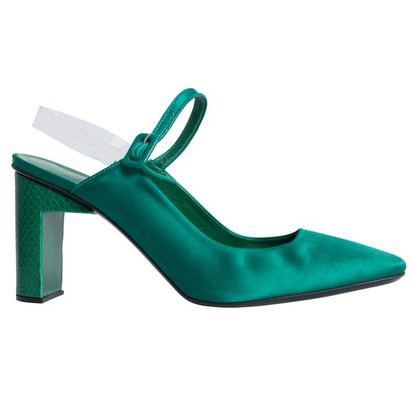 1017 Alyx Green Square Toe Sandals