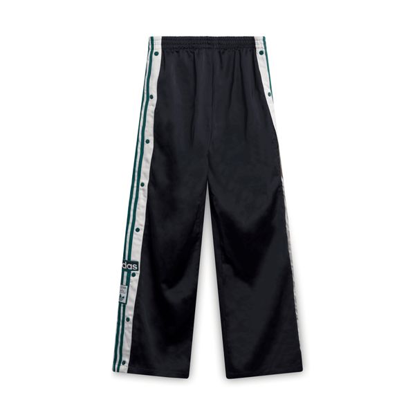 Adidas Black Clasped Leg Athletic Pants