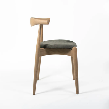 Grey Elbow Dining Chair by Hans Wegner for Carl Hansen, 2021