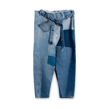 Vintage Silk Denim Jeans
